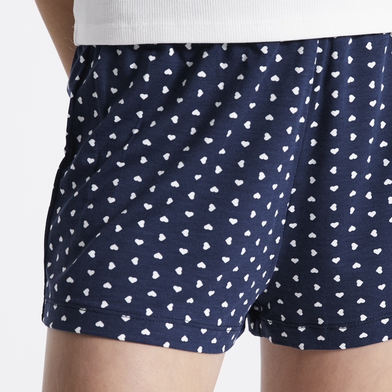 Soft shorts "Hedvig printed star"